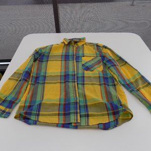 Kids Colorful Plaid Shirt - 8
